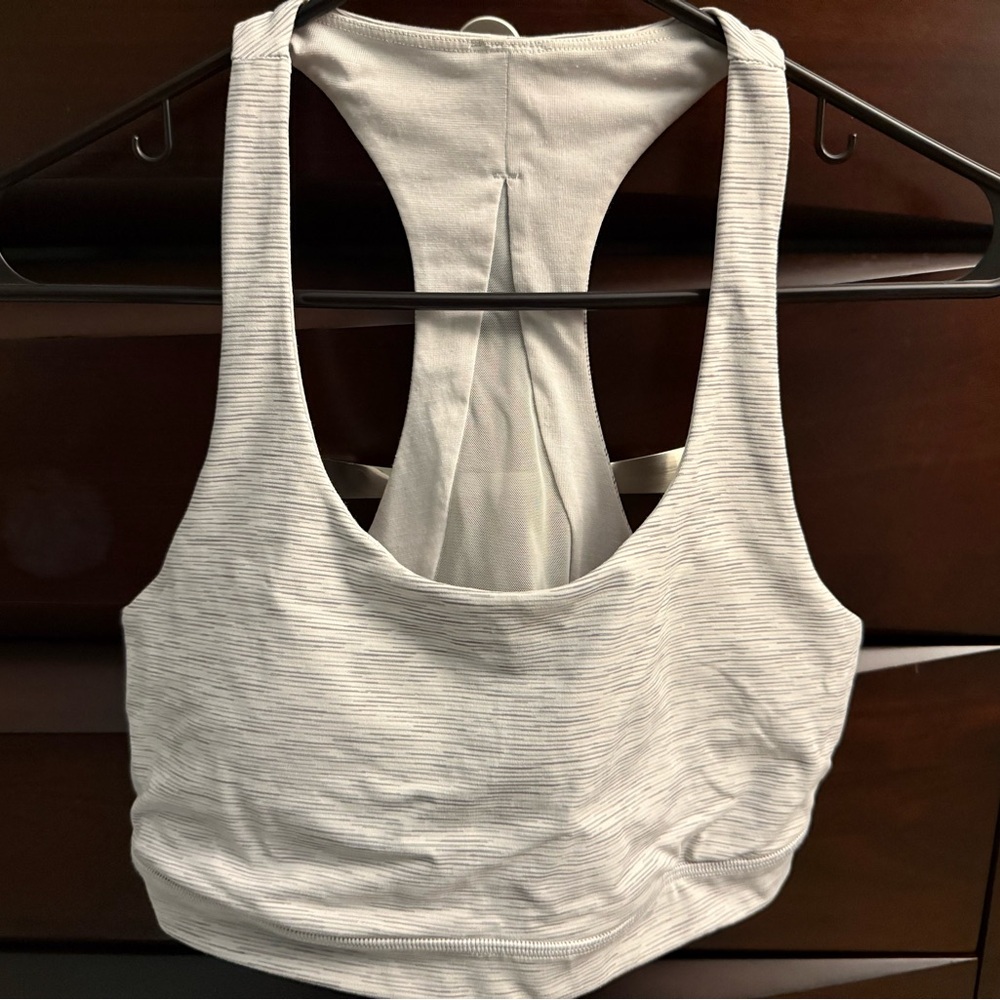 Lululemon Striped Racerback Tank Top